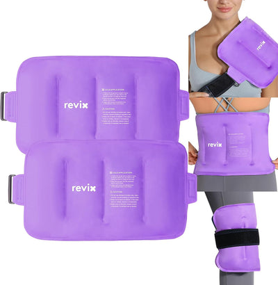 REVIX 2-Pack Large Cold Packs for Back
