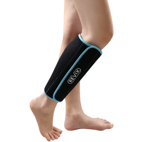 REVIX Calf and Shin Ice Packs for Shin Splints Reusable Leg Cold Pack Wraps