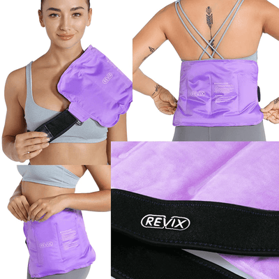 REVIX Ice Pack for Lower Back Pain Cold Compress Ice Bag for Shoulder, Neck, Hip, Arm & Knee