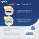 REVIX Wisdom Teeth Ice Pack Head Wrap with 3-Layer Gel Cooling-6