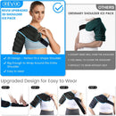 REVIX 3D Sewing Shoulder Ice Pack Wrap for Better Snug Fit and Putting on-2