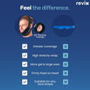 REVIX Wisdom Teeth Ice Pack Head Wrap with 3D Sewing Jaw Ice Pack for Face Oral Surgery Pain Relief for TMJ