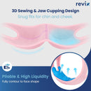 REVIX Teeth Ice Pack Head Wrap for Kids Ice Pack for Face & Jaw with 3D Fit