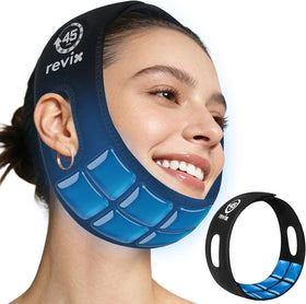 REVIX Wisdom Teeth Ice Pack Head Wrap, 45-Minute Long-Lasting Cooling for Jaw and Face