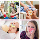 REVIX Boo Boo Ice Packs for Kids Injuries, Fever with Cloth Covers