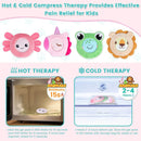 REVIX Boo Boo Ice Packs for Kids Injuries, Fever with Cloth Covers