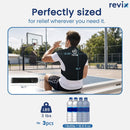 REVIX 45-Min Long-Lasting Ice Pack for Shoulders and Back, Large Gel Ice Pack with Straps-5