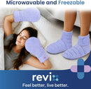 REVIX Microwavable Heating Mittens and Feet Warmers-9