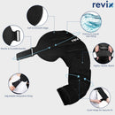REVIX Youth Arm Ice Pack Wrap for Pitchers – Reusable Ice Arm Sleeve for Young Pitchers