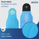 REVIX 24" Extra Long Wrist Ice Pack Wrap for Discomfort Reducing, Reusable Gel Ice Pack for Hand and Forearm