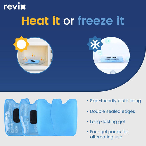 REVIX Wisdom Teeth Ice Pack Head Wrap with 3D Sewing Jaw Ice Pack for Face Oral Surgery Pain Relief for TMJ