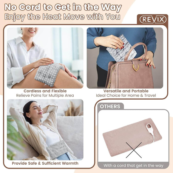 REVIX Microwave Heating Pad for Pain Relief Multipurpose