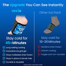 REVIX Foot Ice Pack Wrap, 45 Min Long-Lasting Cold for Plantar Fasciitis