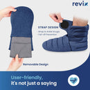 REVIX Microwavable Heating Mittens and Feet Warmers-4