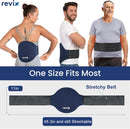 REVIX Extra Large Ice Pack for Back Relief, 2 Pack Reusable Gel Ice Pack Wraps for Lower Back