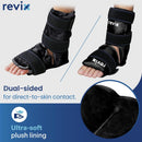 REVIX Ankle Ice Pack for Foot Swelling, Reusable Gel Ice Pack Wrap