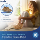 REVIX Microwavable Foot Warmers, Heated Booties for Cold Feet & Discomfort Relief