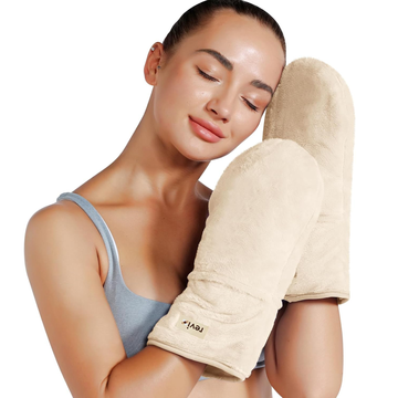Comprar beige Guantes Calentadores REVIX para Artritis y Terapia de Manos, Calentador de Manos para Microondas para Mujeres y Hombres