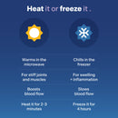 REVIX Microwave Heating Pad for Neck and Shoulders, Weighted Microwavable Heated Neck Wrap Warmer, Scented