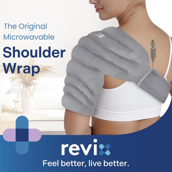 REVIX Microwavable Shoulder Heating Pad for Rotator Cuff