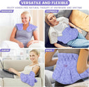 REVIX Microwave Heating Pad for Neck and Shoulders, Weighted Microwavable Heated Neck Wrap Warmer, Scented