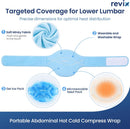 REVIX Microwavable Heating Pad for Period Cramps, Hot Cold Wrap for Belly