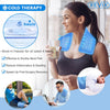 REVIX XL Neck Ice Pack for Injuries Reusable Gel Neck Ice Wrap for Pain Relief