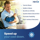 REVIX Cubital Tunnel Elbow Brace with Upgraded Soft Detachable Gel Pack-3