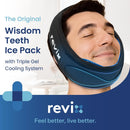 REVIX Wisdom Teeth Ice Pack Head Wrap with 3-Layer Gel Cooling-2