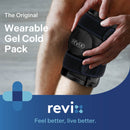 REVIX Ice Pack for Knee Pain Relief, Reusable Gel Ice Wrap for Leg Injuries
