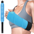 REVIX 24" Extra Long Wrist Ice Pack Wrap for Discomfort Reducing, Reusable Gel Ice Pack for Hand and Forearm