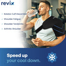 REVIX Shoulder Ice Pack Wrap, Ice Shoulder Brace for Rotator Cuff