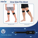 REVIX 30-Min Long-Lasting Knee Ice Pack Wrap for Patella Tendon, 2 Pack