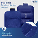 REVIX 2-Pack Large Cold Packs for Back, Rotator Cuff, Hip, Knee, and Shin, Versatile
