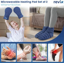 REVIX Microwavable Heating Mittens and Feet Warmers-5