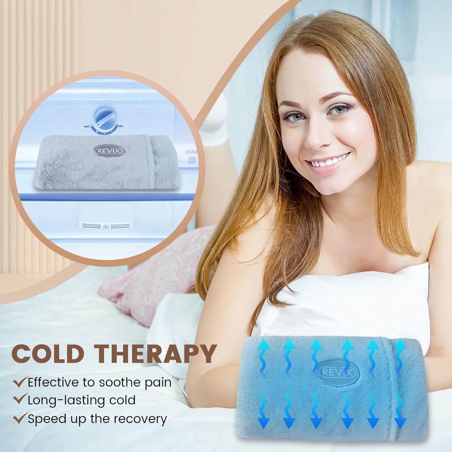 REVIX Microwavable Therapy Hand Muff