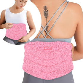 REVIX Microwavable Heating Pad for Back, Extra Large Microwave Heated Pack with Moist Heat