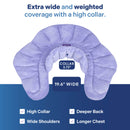 REVIX Microwave Heating Pad for Neck and Shoulders, Weighted Microwavable Heated Neck Wrap Warmer, Scented