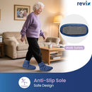 REVIX Microwavable Foot Warmers, Heated Booties for Cold Feet & Discomfort Relief