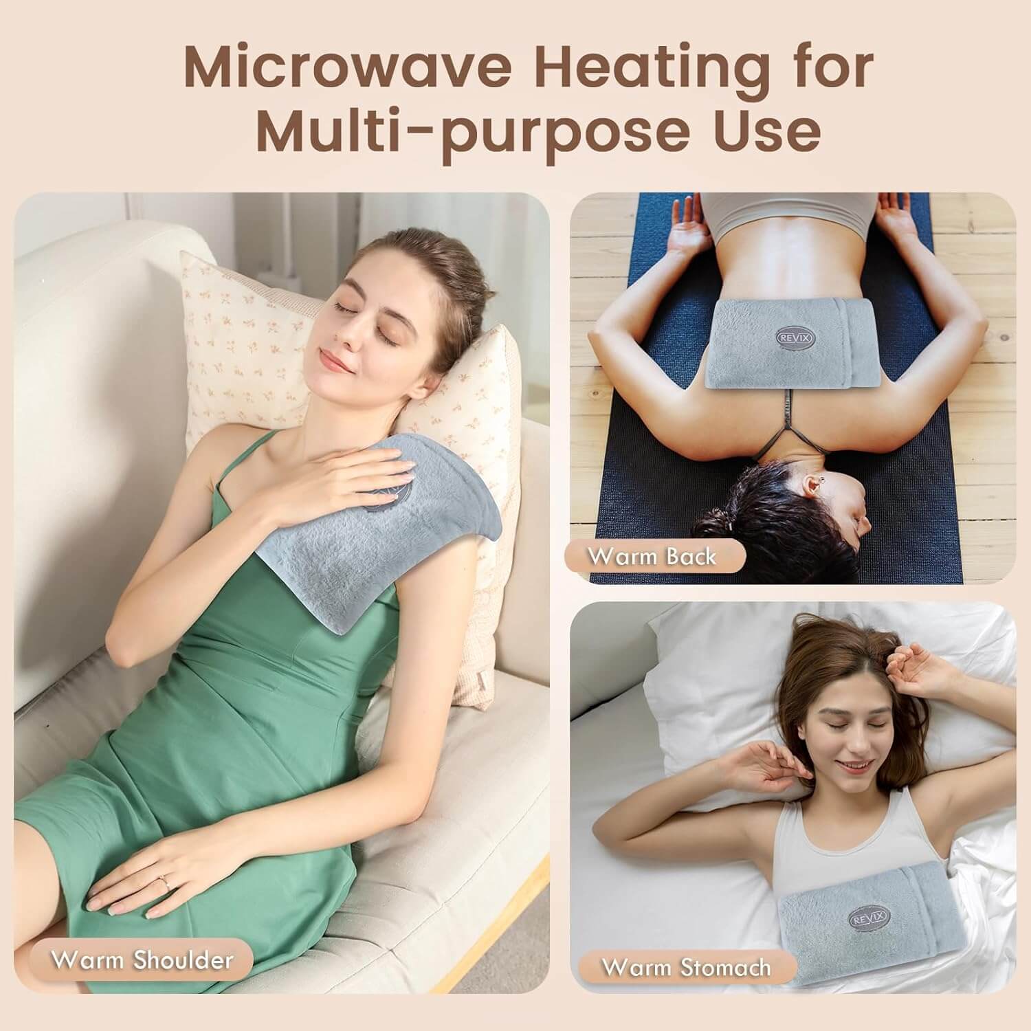 REVIX Microwavable Therapy Hand Muff