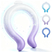 REVIX Large Neck Coolers, Upgraded Wide Circumference & 30% Thicker Tube, Wearable Cooling Neck Wraps for Summer Heat Relief, Reusable Ice Neck Ring for Outdoor Work, Golf, Gardening