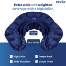 REVIX Microwavable Heating Pad for Neck Shoulders and Back, Microwave Heated Wrap with Moist Heat