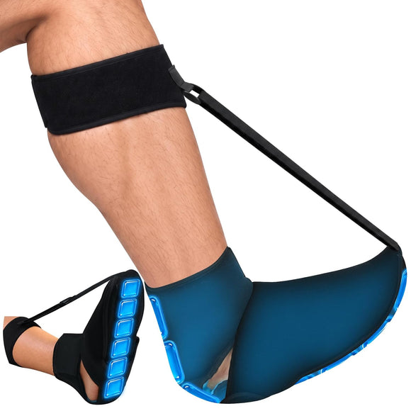 REVIX 45-Min Long-Lasting Plantar Fasciitis Night Splint with Ice Gel