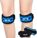 REVIX 30-Min Long-Lasting Knee Ice Pack Wrap for Patella Tendon, 2 Pack
