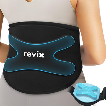 REVIX 3D Ice Pack for Back – 30 Min Long-Lasting Cold Therapy with Innovative Dual-Layer Gel