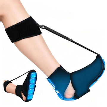 REVIX 45-Min Long-Lasting Plantar Fasciitis Night Splint with Ice Gel