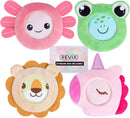 REVIX Boo Boo Ice Packs for Kids Injuries, Fever with Cloth Covers