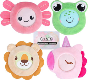 REVIX Boo Boo Ice Packs for Kids Injuries, Fever with Cloth Covers