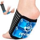 REVIX Foot Ice Pack Wrap, 45 Min Long-Lasting Cold for Plantar Fasciitis