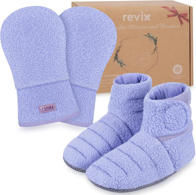 REVIX Microwavable Heating Mittens and Feet Warmers - 0